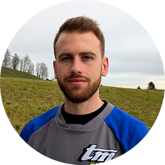 Rick Flückiger, Motorradrennfahrer und Roxor Testimonial