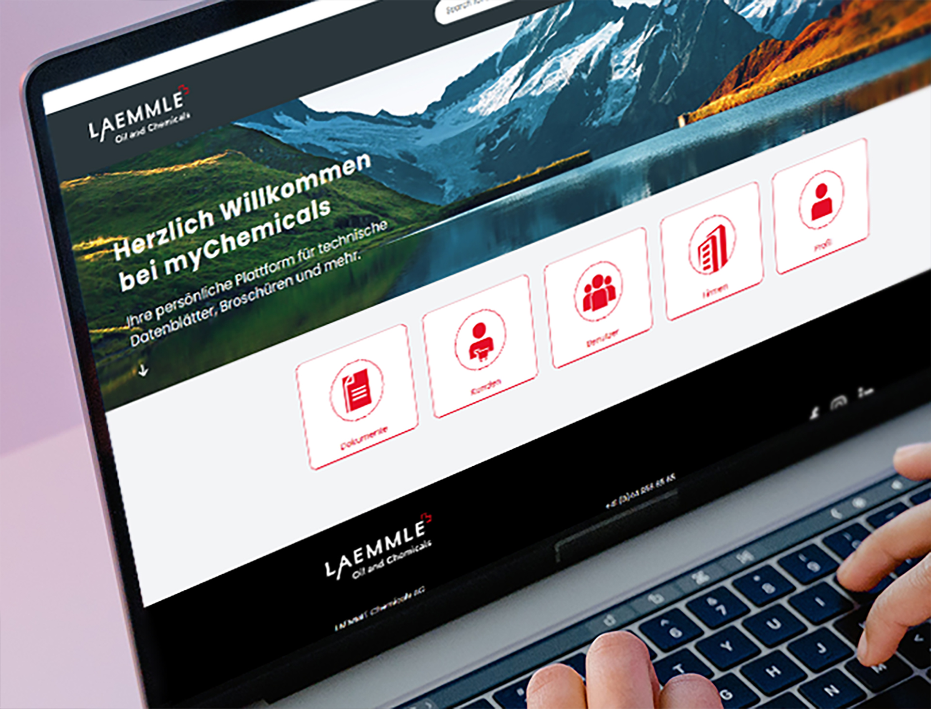 Digitales Kundenportal für effizientes Schmierstoffmanagement.