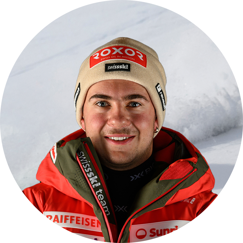 Livio Hiltbrand, Skirennfahrer und Sponsoring-Partner von Roxor