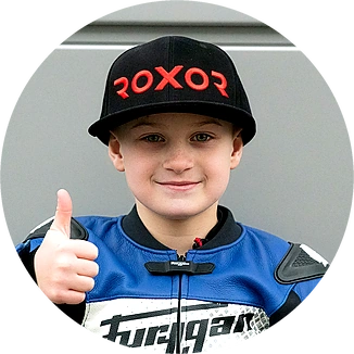 Hans Ingold, Motorradrennfahrer und Roxor Testimonia