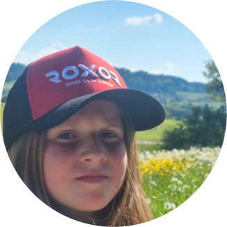 Lia Ammann, Motorradrennfahrerin und Roxor Testimonial