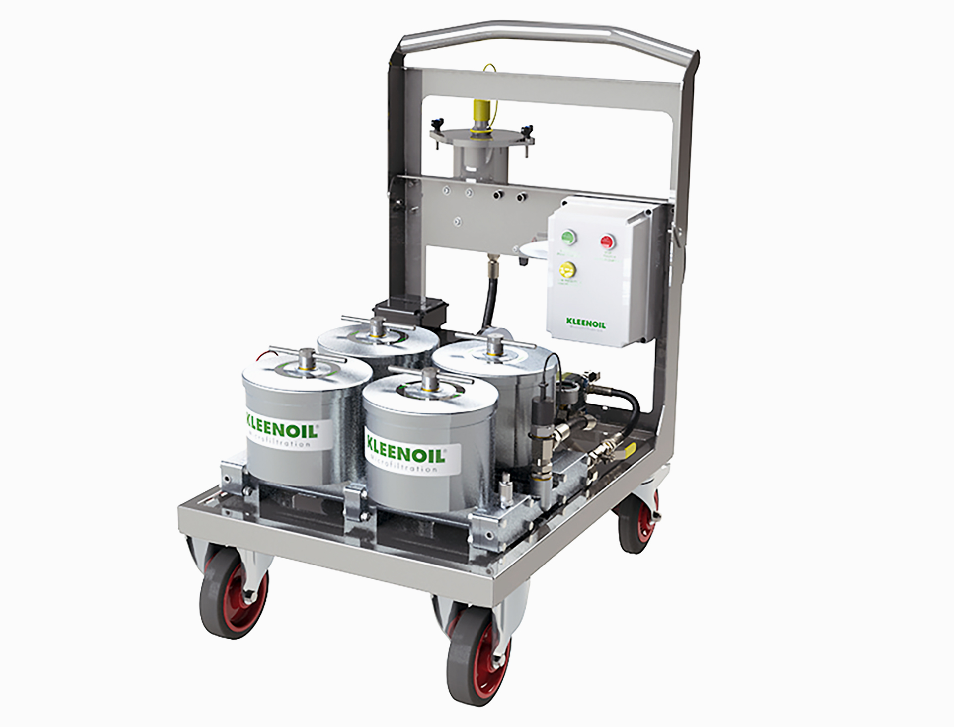 Hydraulik-System-Schutz (HSS) durch mobile Filtrationsanlagen – verlängerte Ölstandzeiten und weniger Ausfälle.